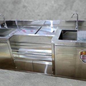 QUẦY PHA CHẾ INOX 201 QPCAK - B20