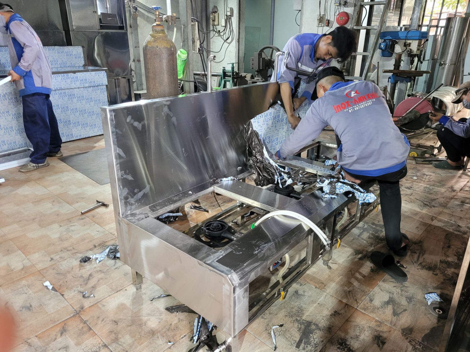 CÔNG TY TNHH SX TM INOX ANH KHÔI