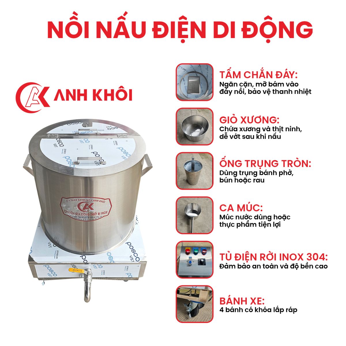 Cấu Tạo & Phụ Kiện Đi Kèm