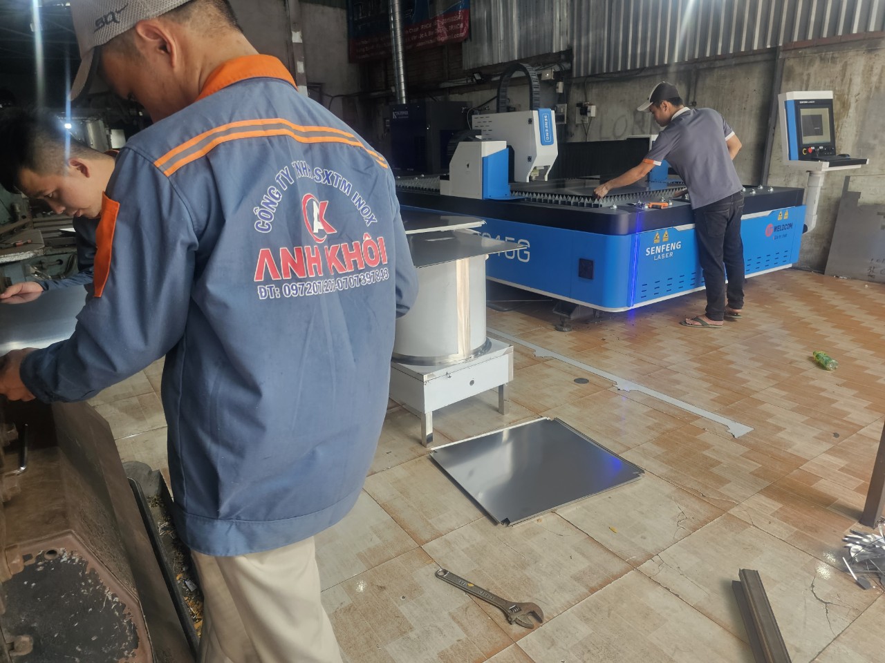 CÔNG TY TNHH SX TM INOX ANH KHÔI