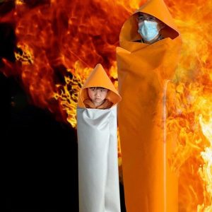 Áo Silicone Chống Cháy Chịu Nhiệt Thoát Hiểm Khi Gặp Hỏa Hoạn