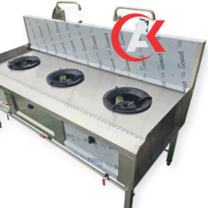 BẾP Á INOX 304 3 HỌNG B01304