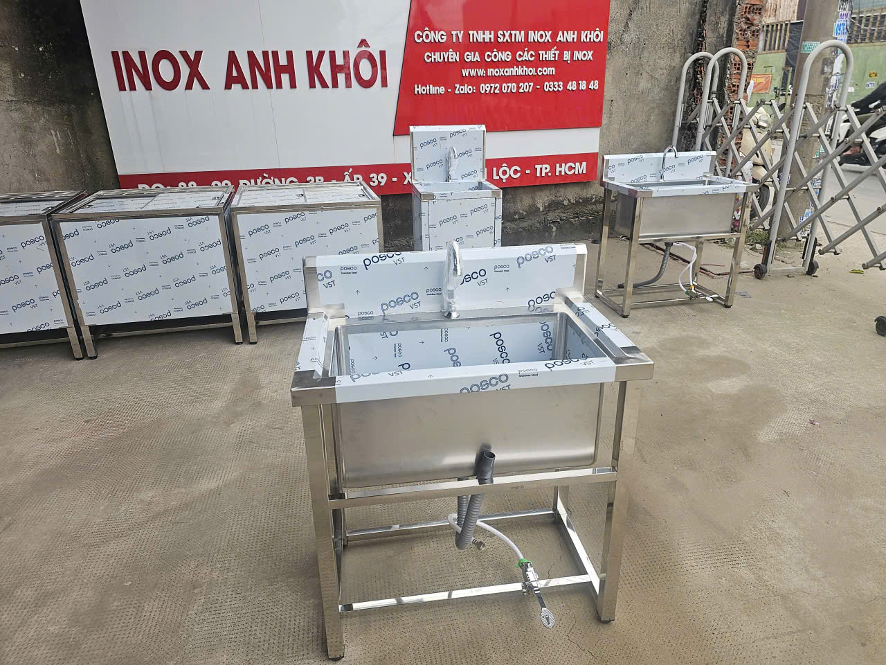 CÔNG TY TNHH SX TM INOX ANH KHÔI