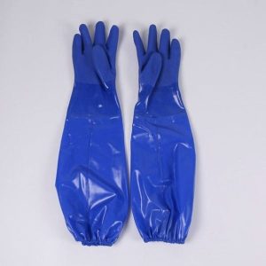 Găng Tay Chống Dầu Và Hóa Chất 906 Phủ Nhựa PVC Dài 60cm Và 70cm