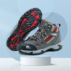 Giày Bảo Hộ Nepa 36N Nhập Khẩu Hàn Quốc Cao Cổ Dáng Thể Thao Mũi Thép Đế Thép