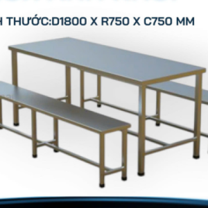 BÀN ĂN GHẾ DÀI RỜI BACN11201