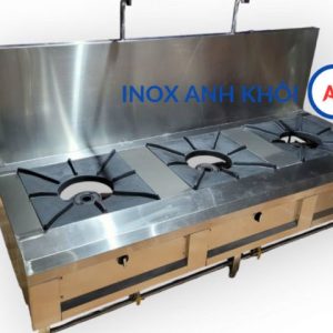 Bếp Hầm 3 Họng Inox 304  BH10304