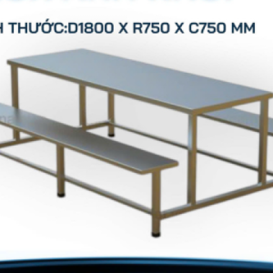 BÀN ĂN LIỀN GHẾ BACN08201