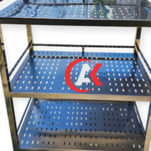 KỆ INOX CÓ LỖ O VAN KE01