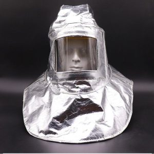 Mặt nạ trùm đầu tráng nhôm chịu nhiệt độ bức xạ 500-1000 độ dành cho công nhân lò luyện kim