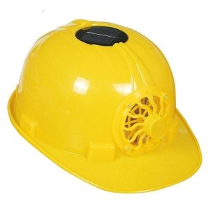 Mũ bảo hộ có quạt sử dụng năng lượng mặt trời bằng nhựa ABS cao cấp