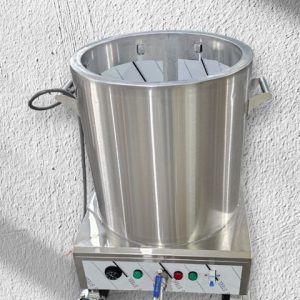 NỒI NẤU ĐIỆN 80L Ó BÁNH XE VÀ 2 NGĂN NƯỚC LÈO