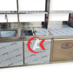 QUẦY PHA CHẾ INOX 304 QP02