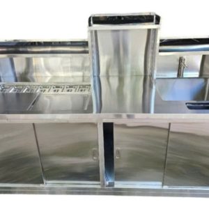 Quầy Pha Chế Inox Dài 2m QPC05304