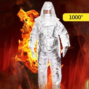 Quần Áo Chịu Nhiệt Tráng Nhôm 1000 Độ C