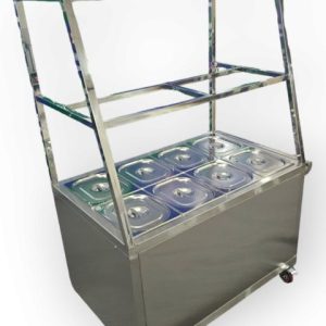 Tủ Hâm Nóng Thức Ăn 8 Khay Inox 201 THN02201