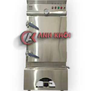 Tủ Hấp Cơm 30kg Điện Và Ga Inox 304 THC01304