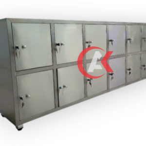 TỦ LOCKER INOX 12 NGĂN CÓ KHÓA TLK01304