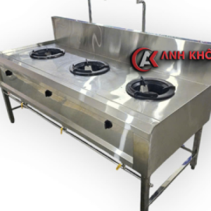 Bếp Á 3 Họng Inox 304 BA01304
