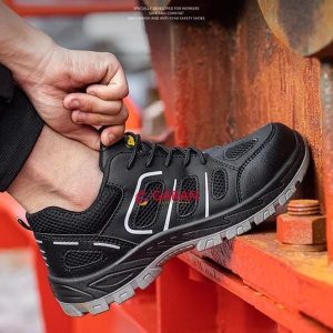 Giày Bảo Hộ Chống Tĩnh Điện ESD Mũi Thép Chống Đập, Chống Đâm Xuyên, Thoáng Khí, Nhẹ (Mã 286/829 Đen)